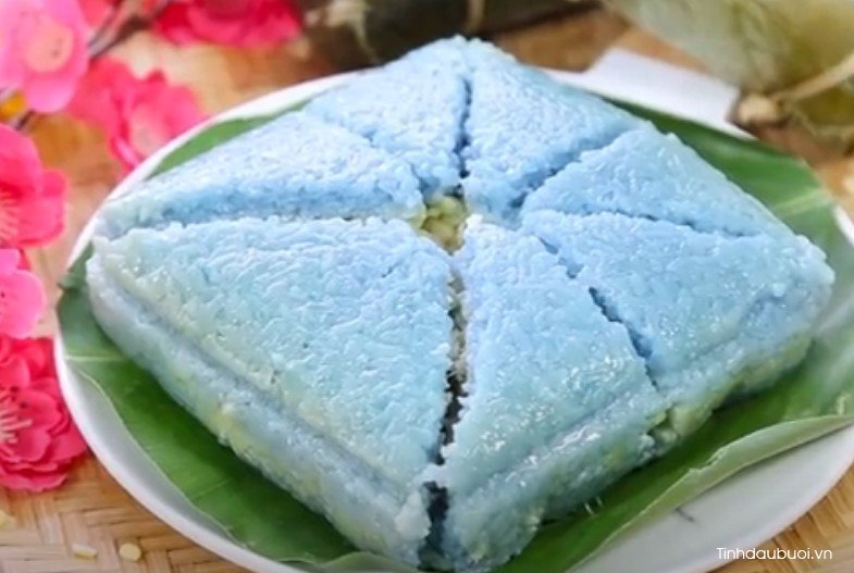 cong thuc lam banh chung hoa dau biec