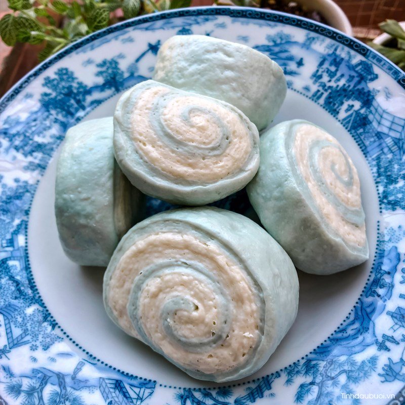 cach lam banh bao hoa dau biec