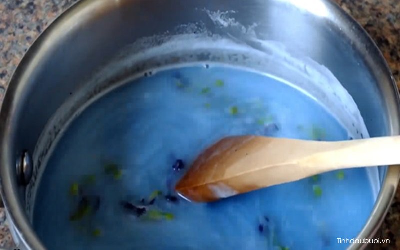 cach lam banh flan hoa dau biec