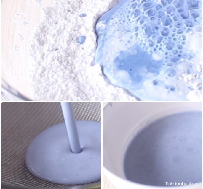 cach lam banh mochi hoa dau biec