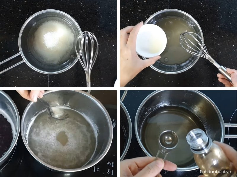 hoa đậu biếc làm bánh trung thu hoa dau biec lam banh trung thu