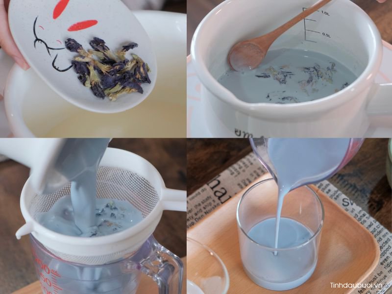 cach lam panna cotta hoa dau biec