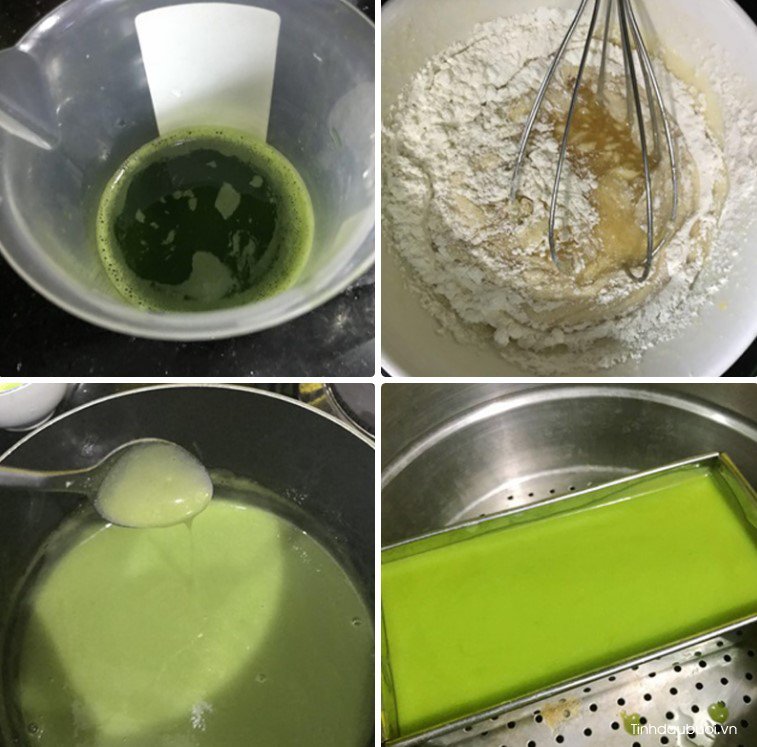 xôi hoa đậu biếc cốt dừa kem lá dứa xoi hoa dau biec cot dua kem la dua