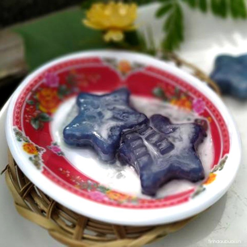 Cách nấu chè sake hoa đậu biếc cach nau che sake hoa dau biec