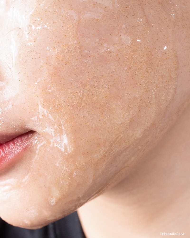 Tẩy da chết hạt gao & mơ Herbario tay da chet hat gao va mo Herbario