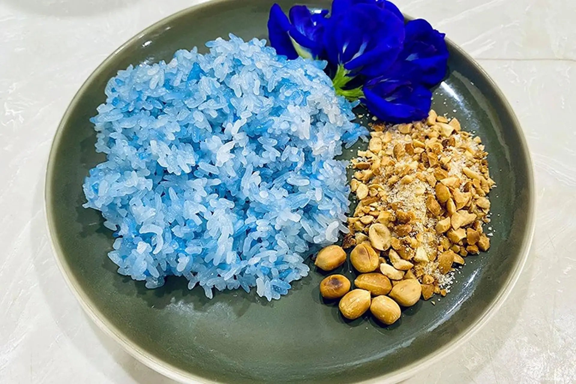 xoi hoa dau biec