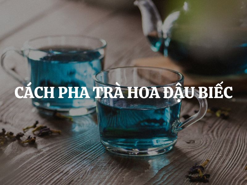 Cách pha trà hoa đậu biếc: Hướng dẫn chi tiết để có tách trà thơm ngon