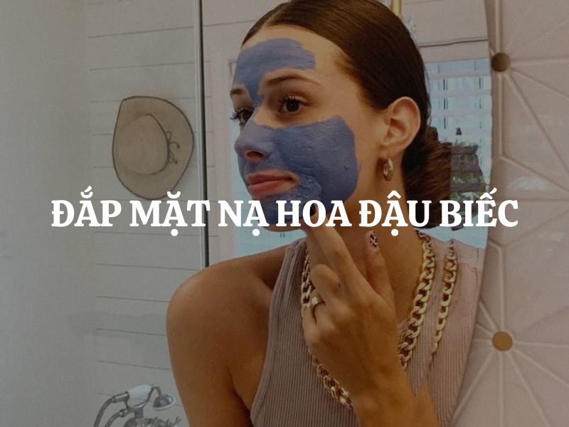 Có nên đắp mặt nạ hoa đậu biếc để dưỡng da? Lợi ích và cách dùng đúng