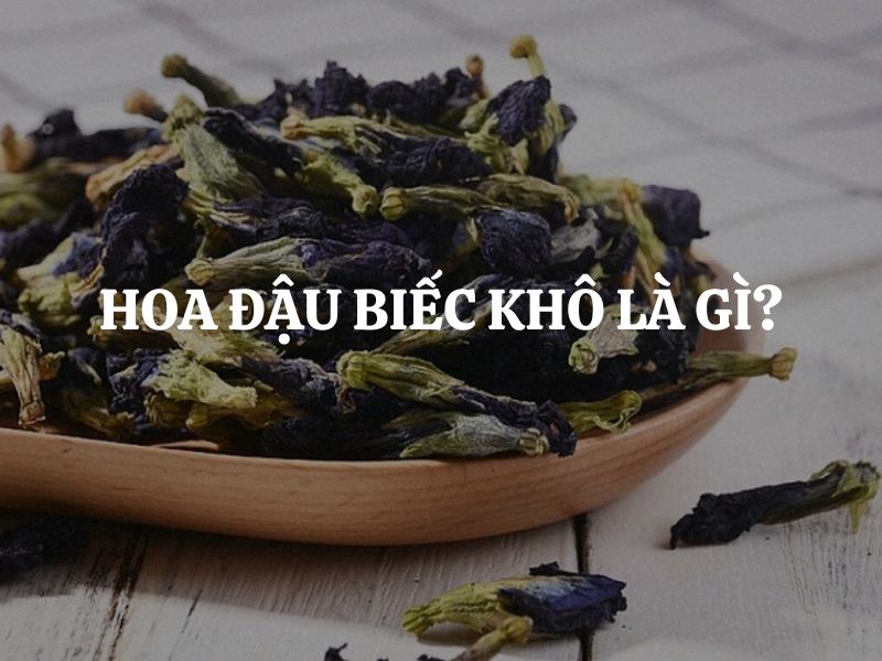 Hoa đậu biếc khô là gì? Tìm hiểu loại dược liệu thiên nhiên giàu giá trị cho sức khỏe và sắc đẹp