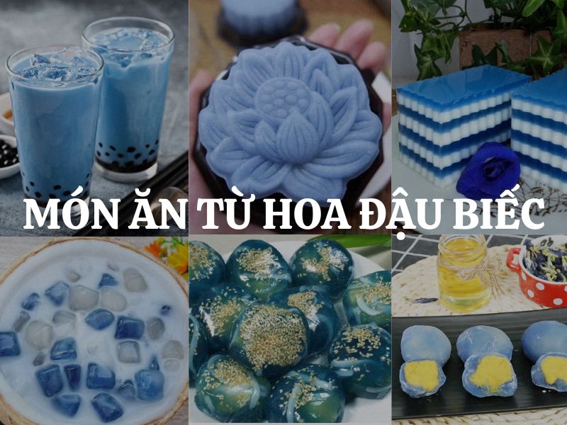 Tổng hợp các món ăn từ hoa đậu biếc cực ngon, ai cũng yêu thích